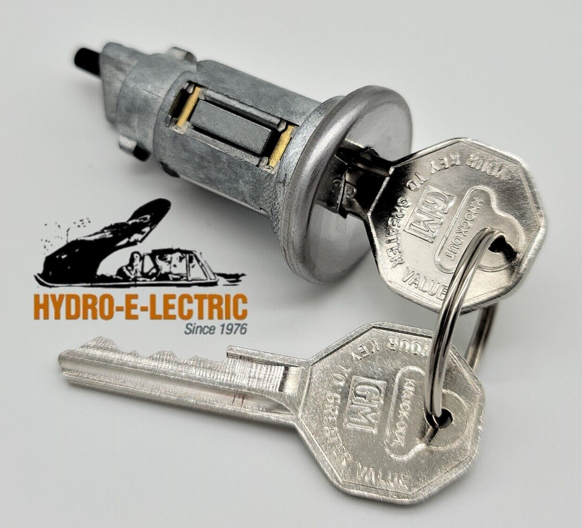 Ignition Lock Cylinder with Octagon GM Keys - PY101A