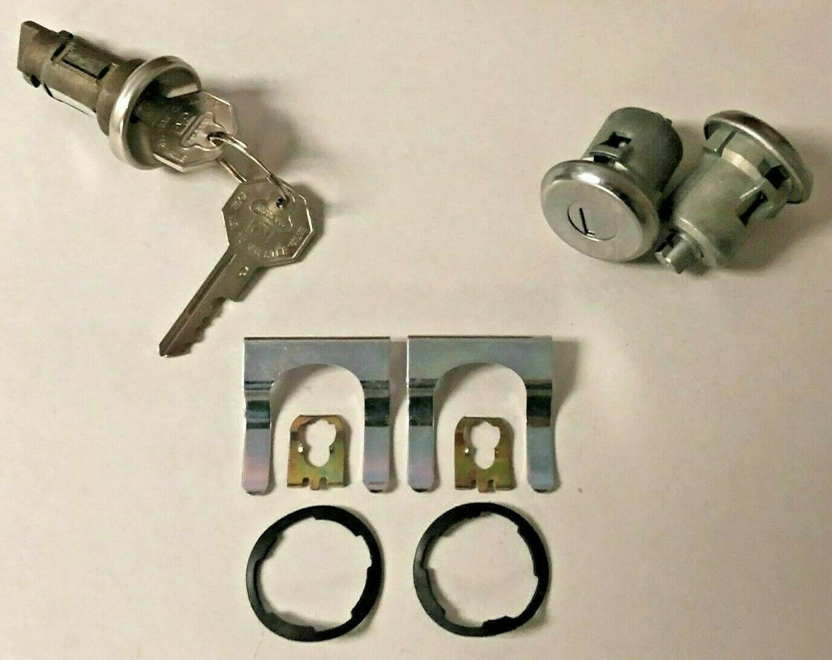 Ignition and Door Lock Set with GM Keys -1968 Impala, Caprice 2 door, PY144A