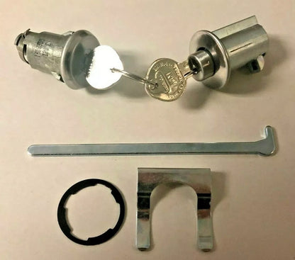 Glove Box and Trunk Lock set- GM Keys, 1961-1962 Buick, Pontiac, Oldsmobile Midsize PY265A