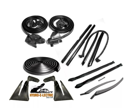 14 Piece Weatherstrip Kit – Fits 1974–1975 Pontiac Grandville and Catalina Convertible