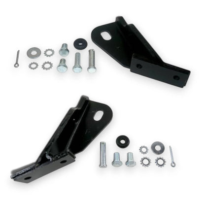 Convertible Top Cylinder Mounting Bracket Pair For 1955–1957 Chevrolet Full Size