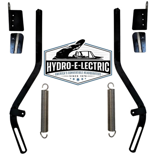 Rear Glass Window Brackets and Support Arms with Springs