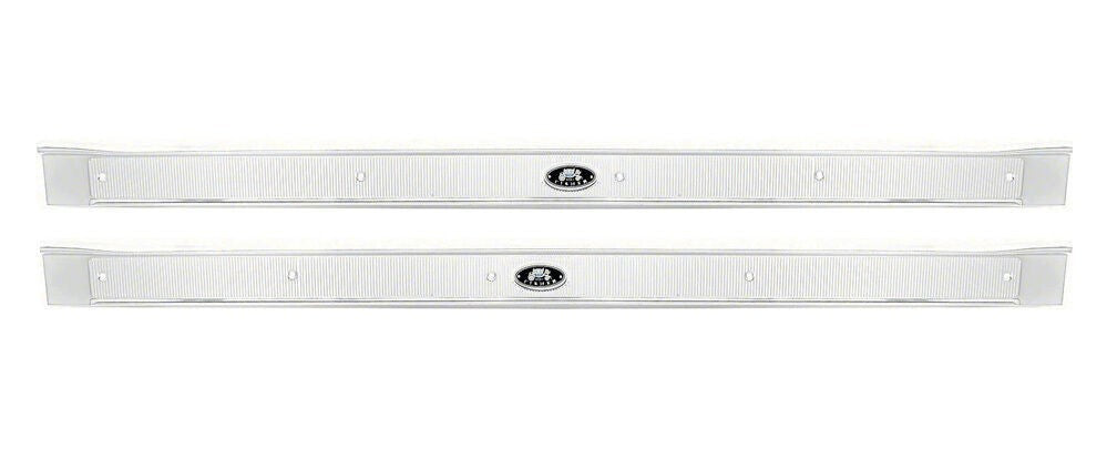 Sill Scuff Plates - Pair, 1965-1970 Full Size, 2 Door