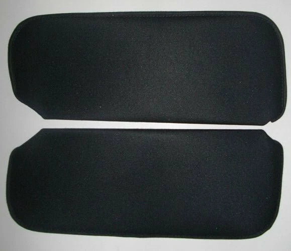 Sun Visors, Black Cloth, Pair - 1978-1988 GM G Body Cars