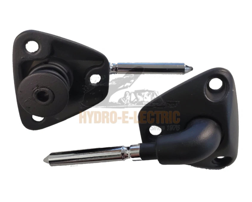 Sun Visor Brackets, Black fits 1978-1988 GM Passenger Cars