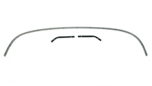 Tack bow below rear window
3 piece bow
Tack strip installed