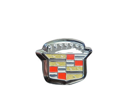 Trunk Lock Crest Emblem, 1971-1976 Cadillac Eldorado & Fleetwood
