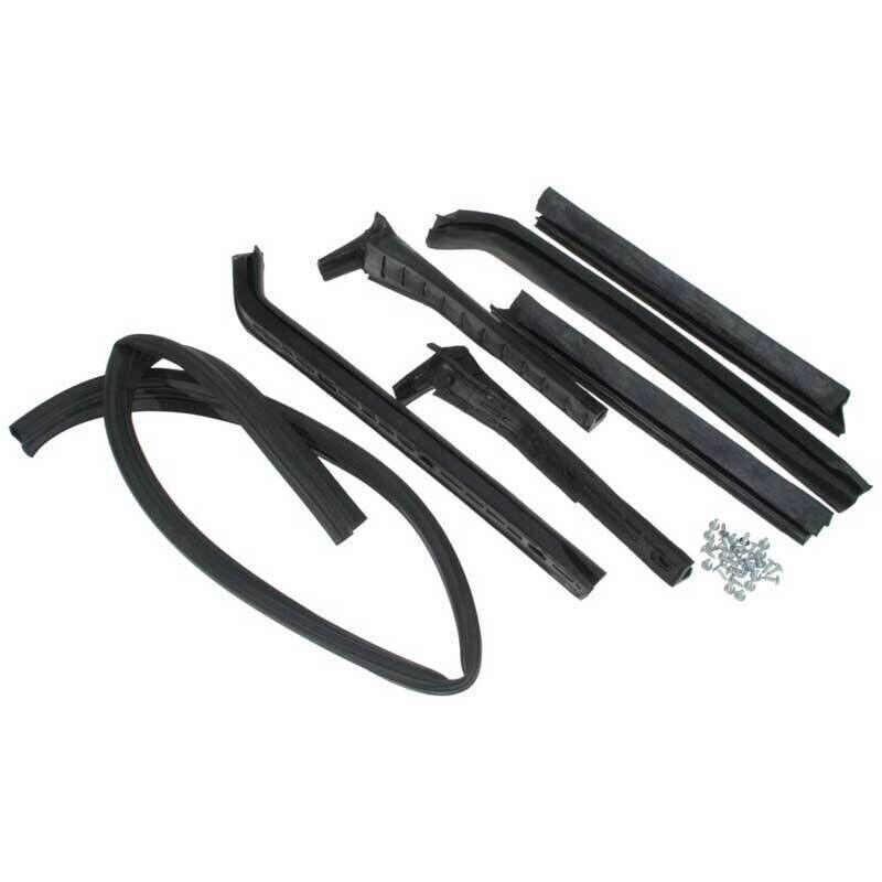 Convertible Roof Rail Seals, 1971-1973 Ford Mustang